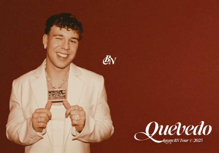 Quevedo en Guatemala como parte de su gira Buena Noches 2025